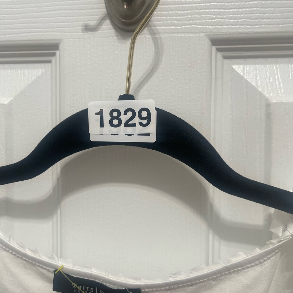 White House Black Market White Short Sleeve Top - Picture 5 of 14